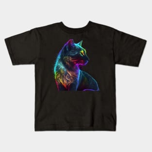 Majestic magic cat, Kids T-Shirt